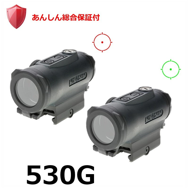 【jj】実物 Holosun HE530C-RD 2018年最新モデル、チタン製ボディ採用のHOLOSUN HE530Cシリーズ